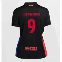 Zenski Nogometni Dres Barcelona Robert Lewandowski #9 Gostujuci 2024-25 Kratak Rukav